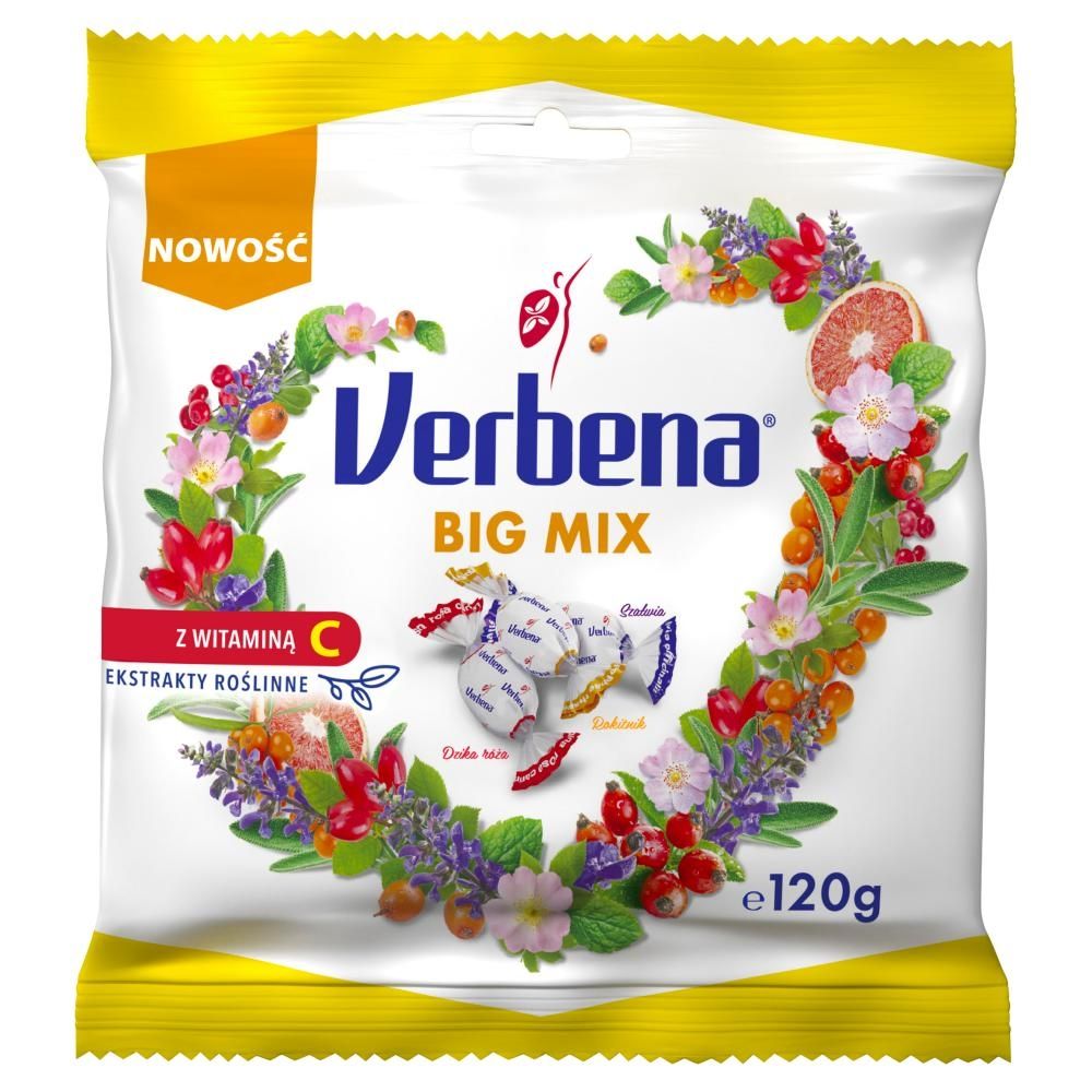 Verbena Big Mix Ziołowe cukierki 120 g