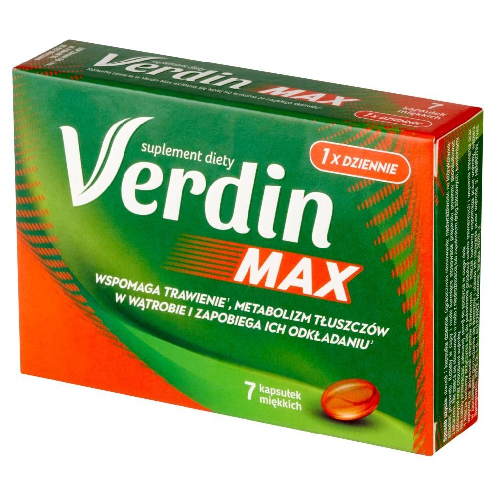 Verdin Max Suplement diety 7 sztuk