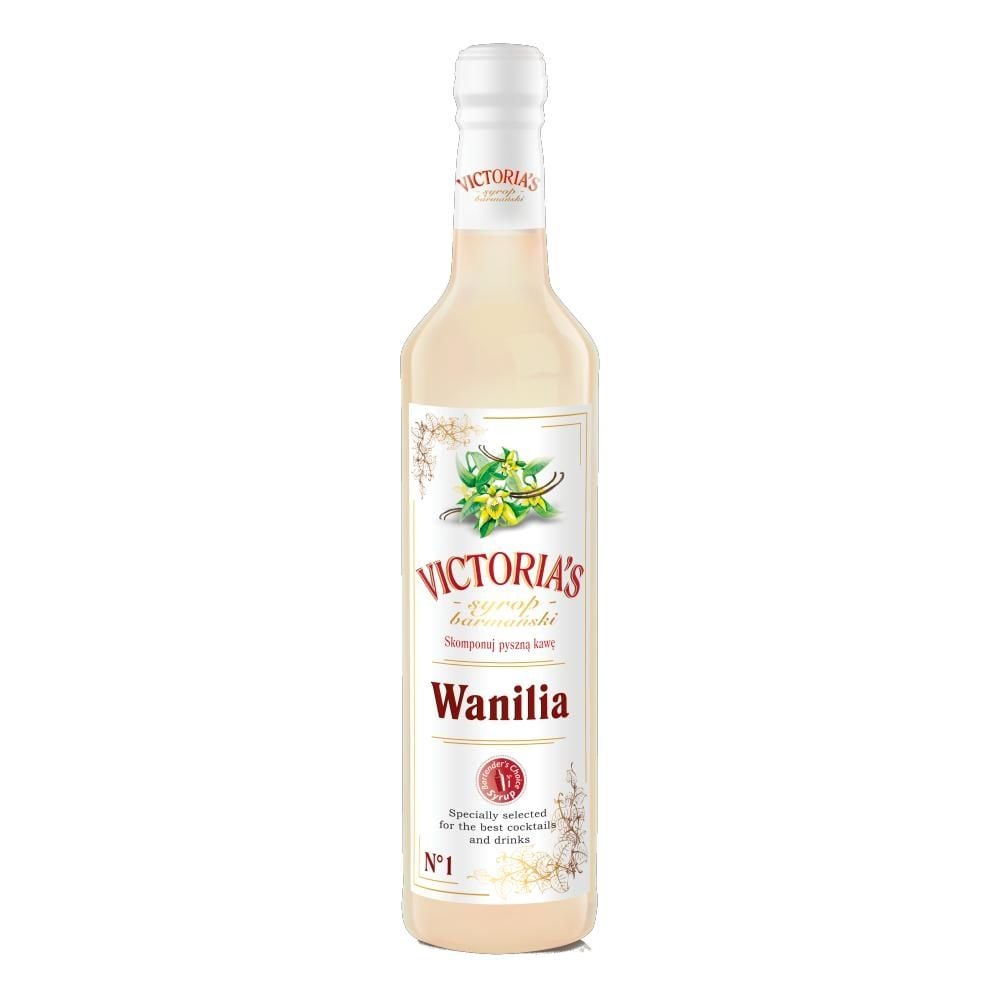 Victoria's syrop barmański o smaku waniliowym 490 ml