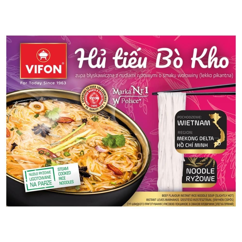 Vifon Hủ Tiếu Bò Kho Zupa błyskawiczna 65 g