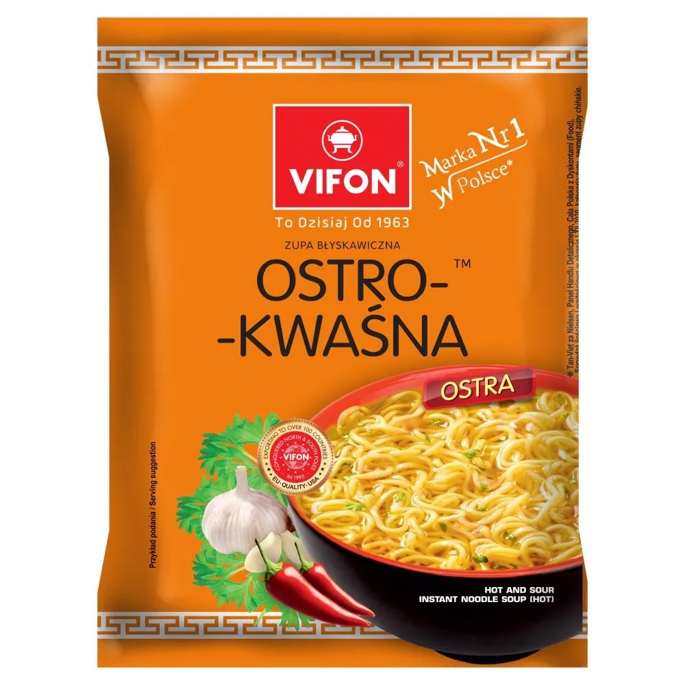 Vifon Zupa błyskawiczna ostro-kwaśna 70 g