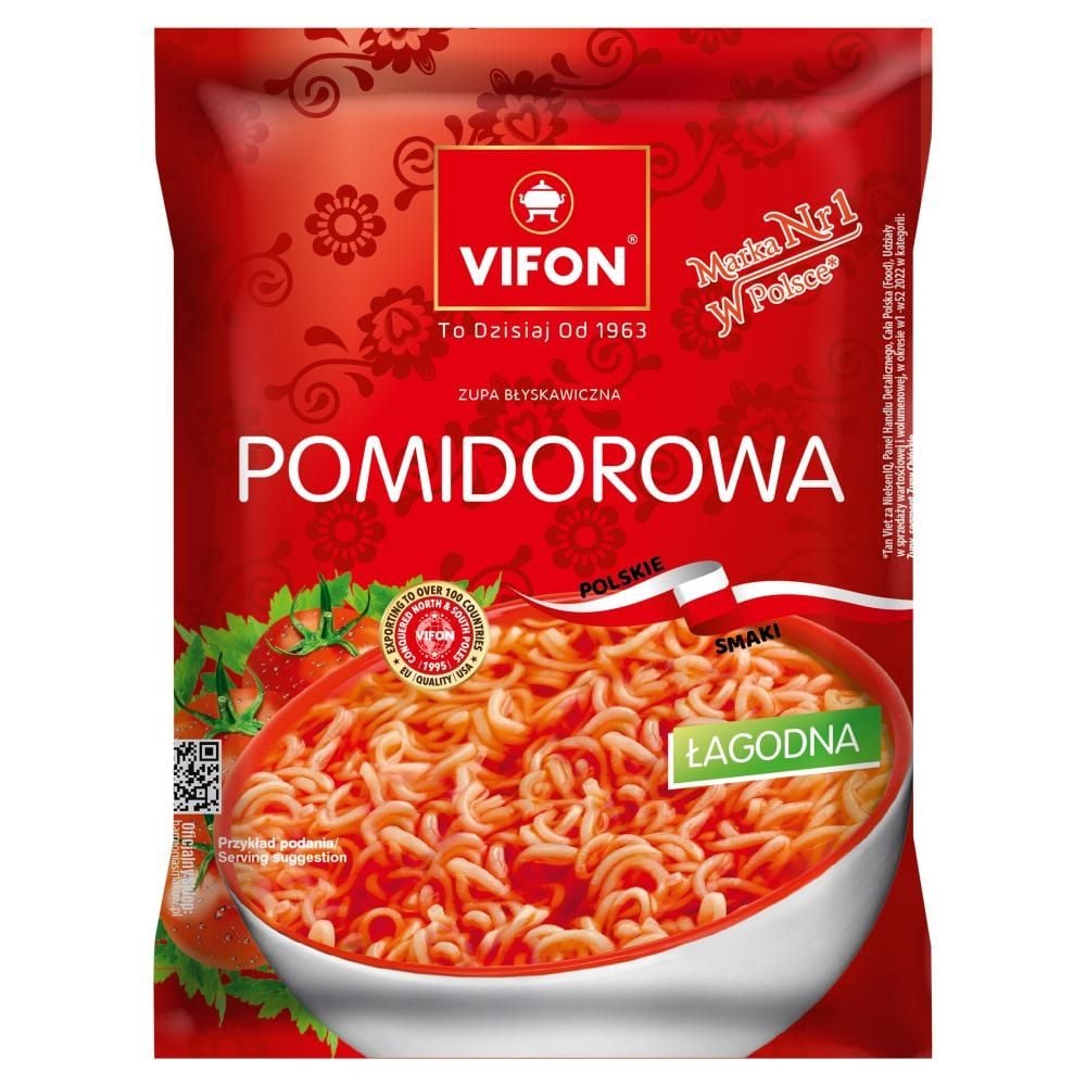 Vifon Zupa błyskawiczna pomidorowa 65 g