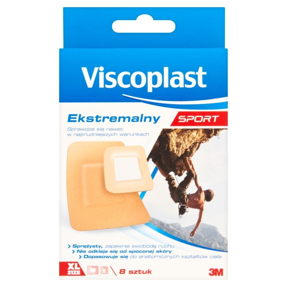 Viscoplast Ekstremalny Sport Plastry 8 sztuk