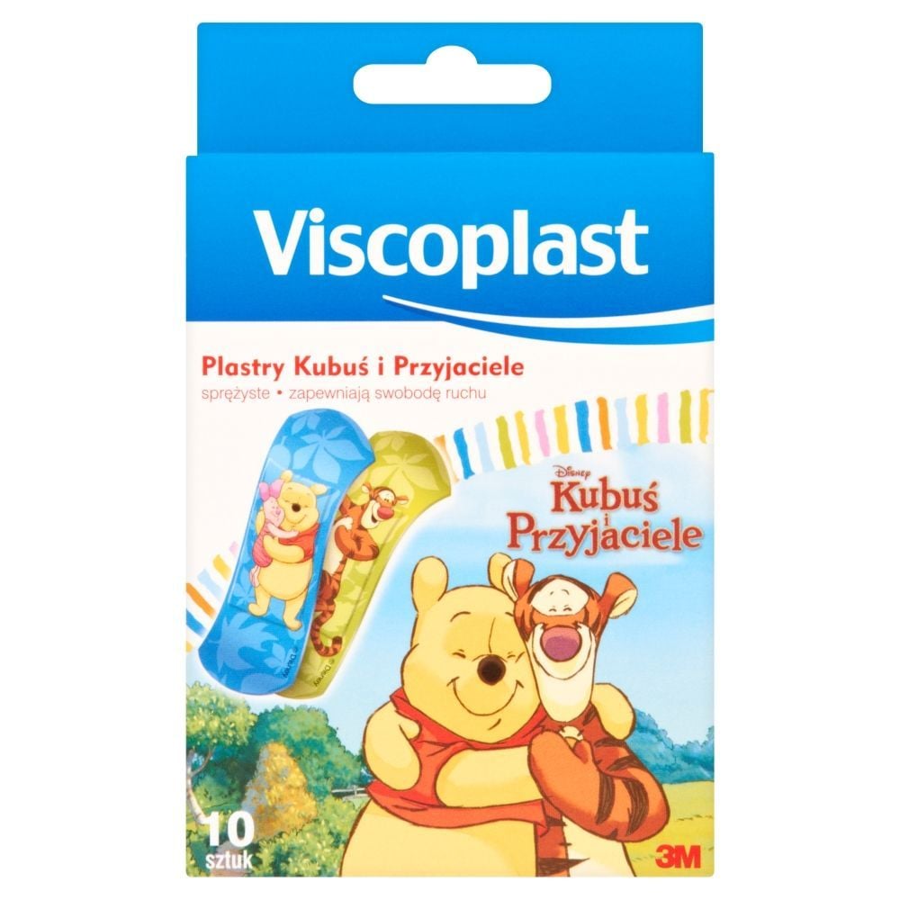 Viscoplast Plastry Kubuś i Przyjaciele 10 sztuk