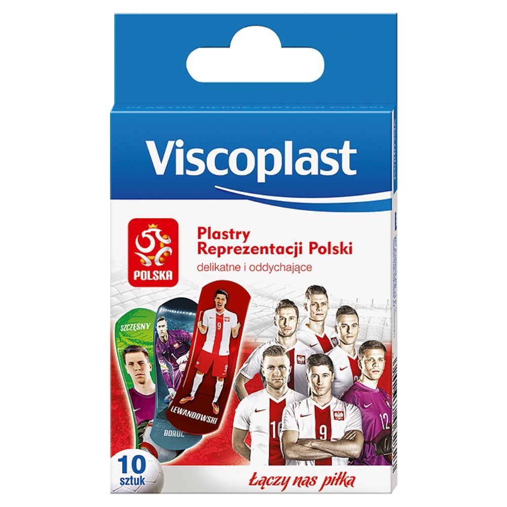 Viscoplast Plastry Reprezentacji Polski 10 sztuk