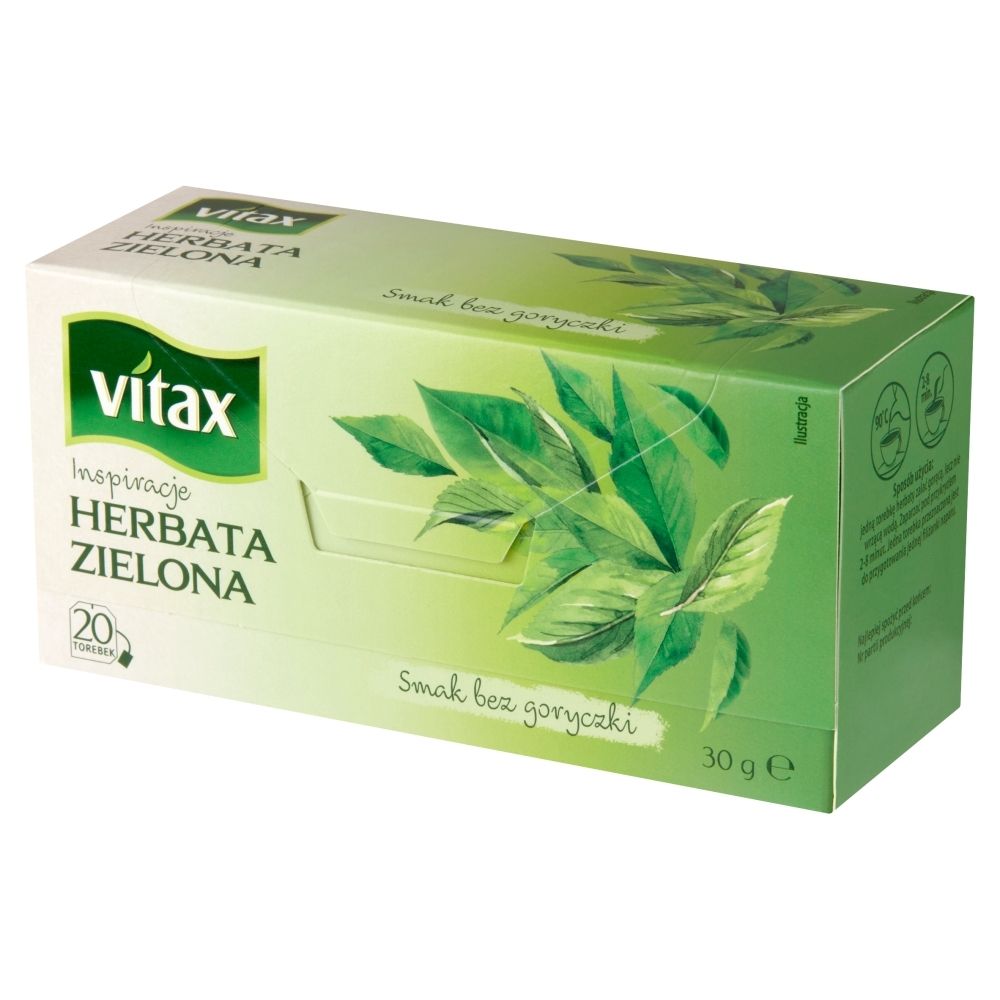 Vitax Inspiracje Herbata zielona 30 g (20 x 1,5 g)