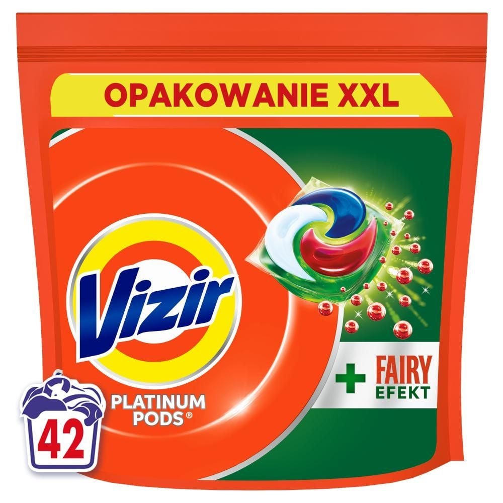 Vizir Platinum PODS  + Fairy Effect Kapsułki do prania, 42 prań[NT{envariant2}] 42 Washes