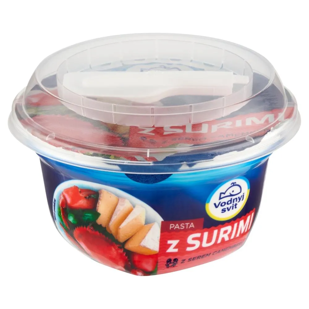 Vodnyj Svit Pasta z surimi z serem camembert 140 g