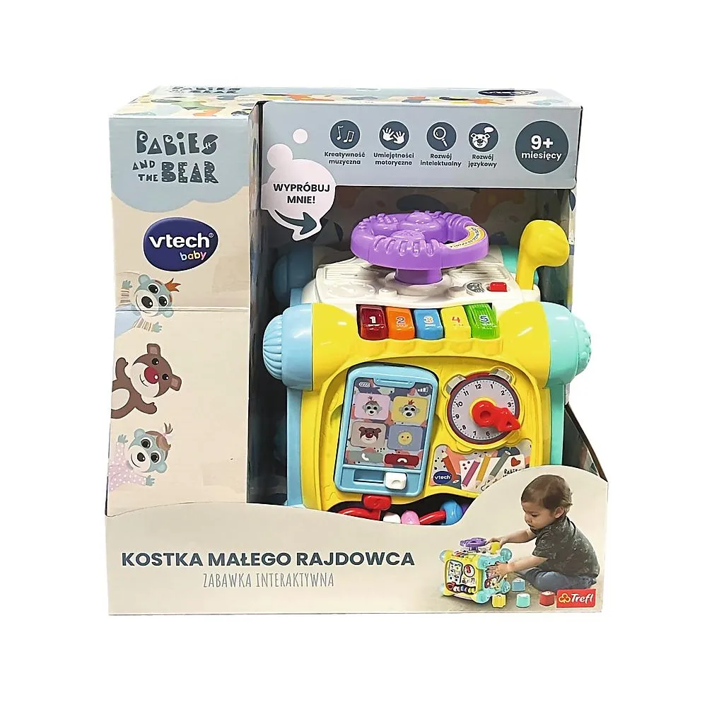 VTECH - Kostka Małego Rajdowca 61957