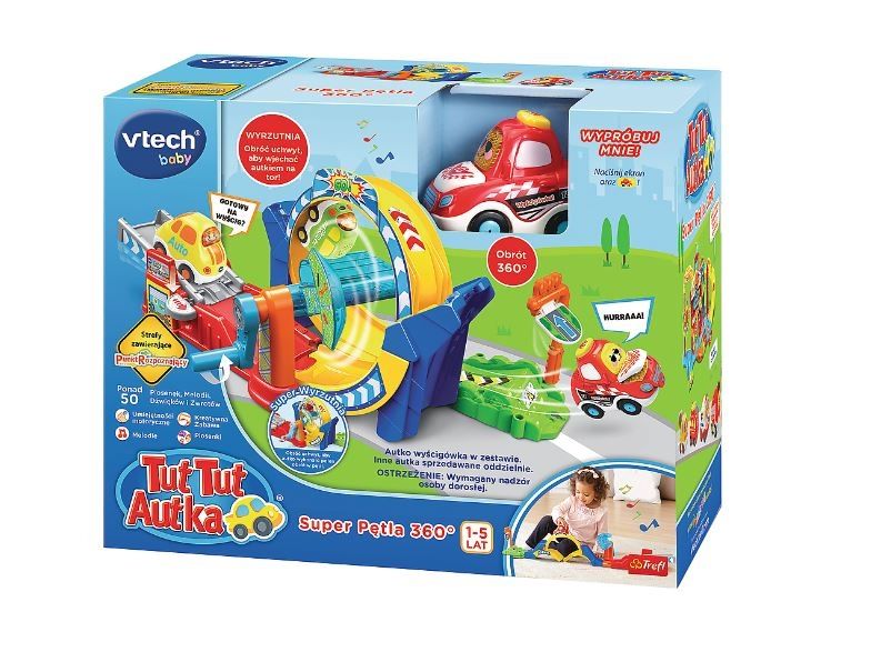 Vtech Tut Tut Autka Diabelska Pętla 360 61429