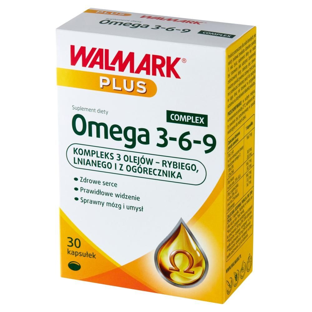 Walmark Plus Suplement diety complex omega 3-6-9 21,2 g (30 sztuk)