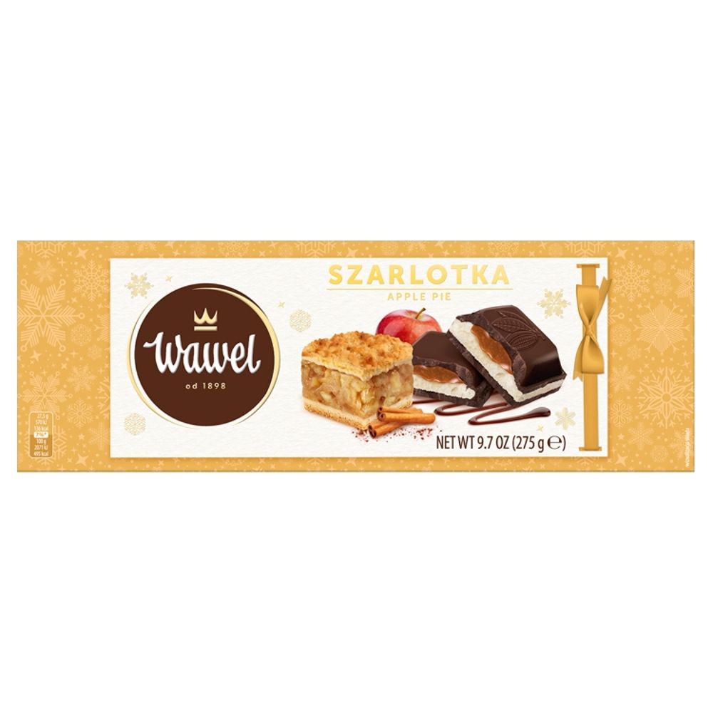 Wawel Czekolada nadziewana szarlotka 275 g