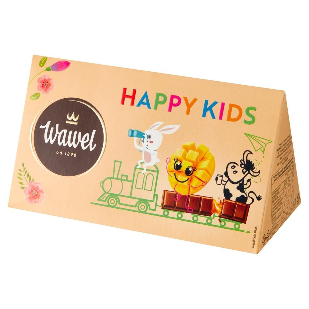 Wawel Happy Kids Czekolada z nadzieniem 210 g