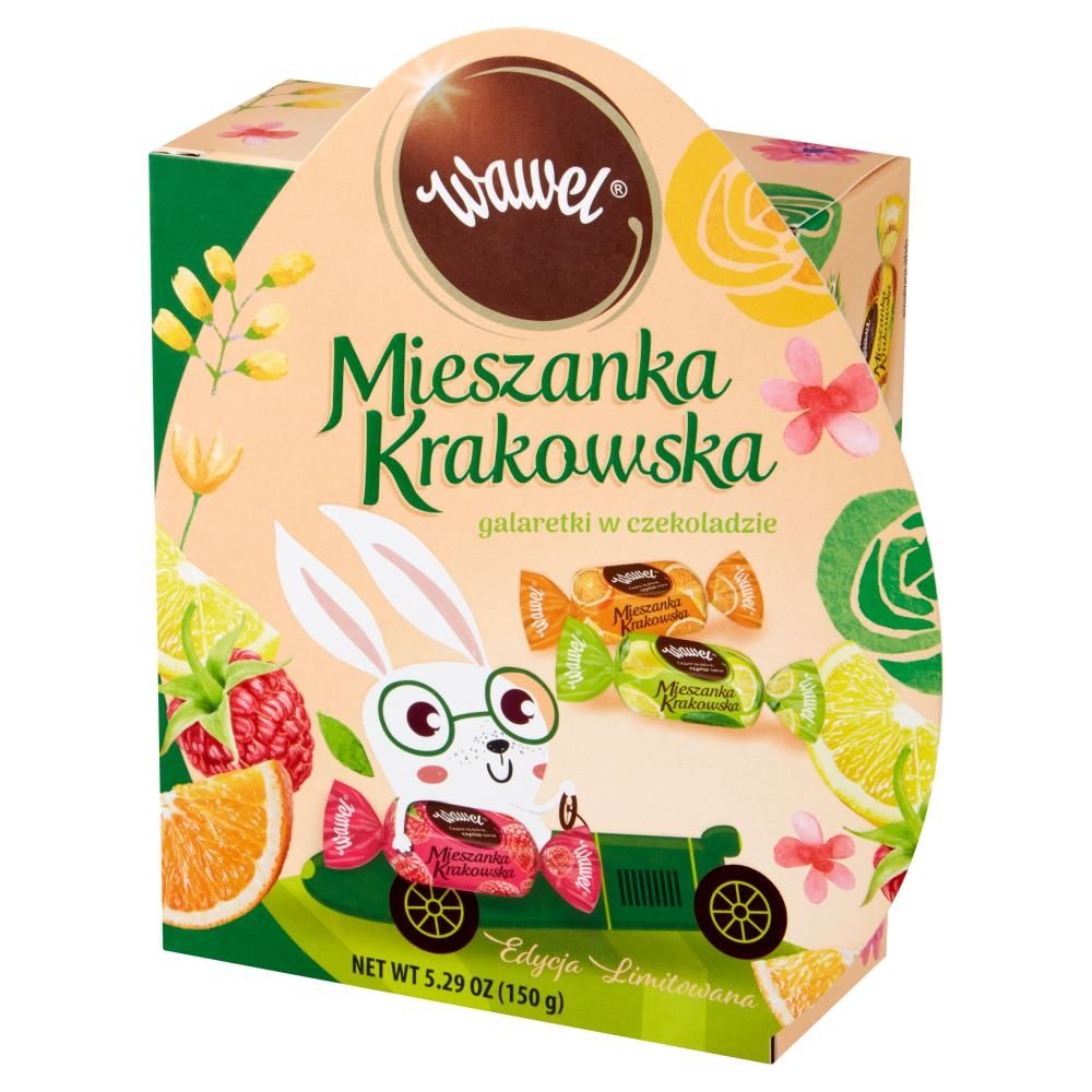 Wawel Mieszanka Krakowska Galaretki w czekoladzie 150 g