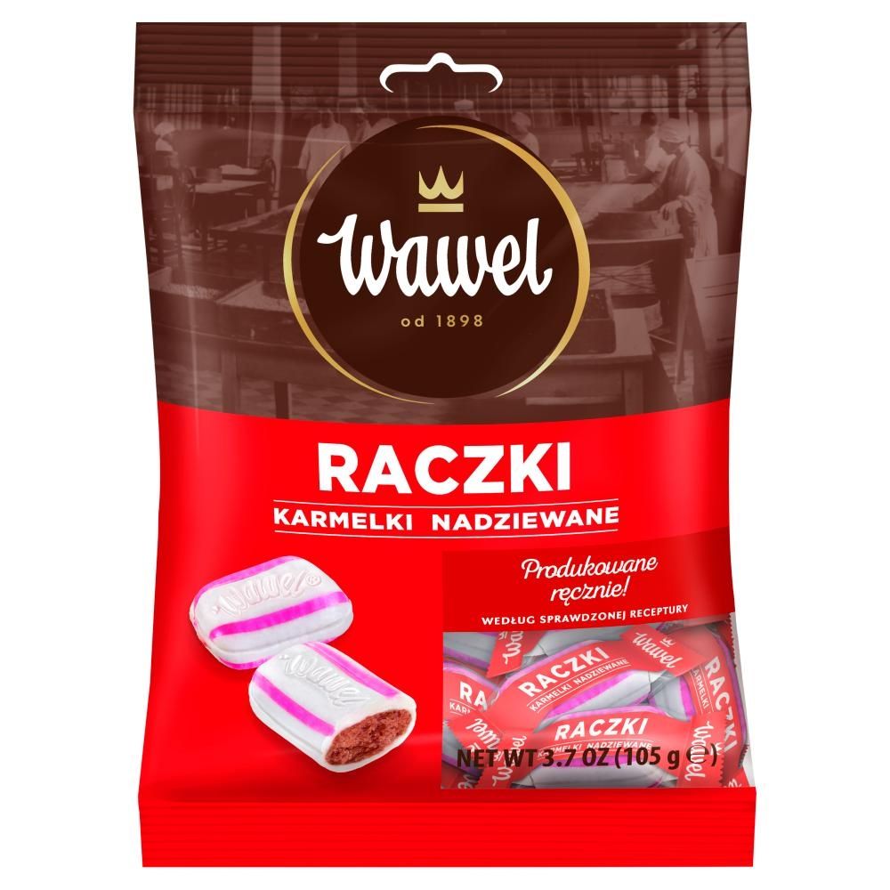 Wawel Raczki Karmelki nadziewane 105 g