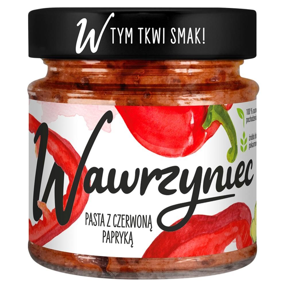 Wawrzyniec Pasta z czerwoną papryką 180 g