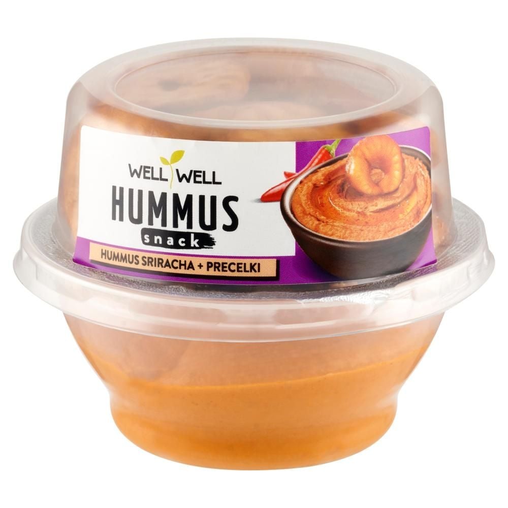 Well Well Hummus sriracha + precelki 120 g