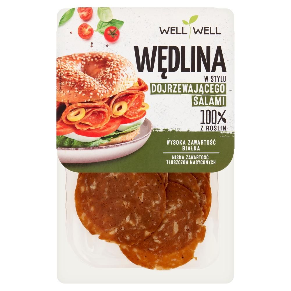 Well Well Wędlina w stylu dojrzewającego salami 80 g