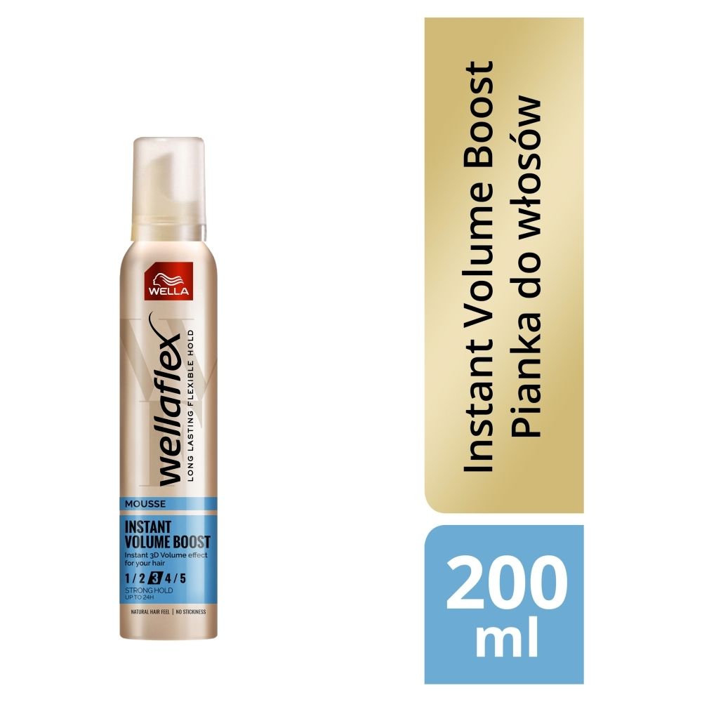 Wella Wellaflex Instant Volume Boost Pianka do włosów 200 ml