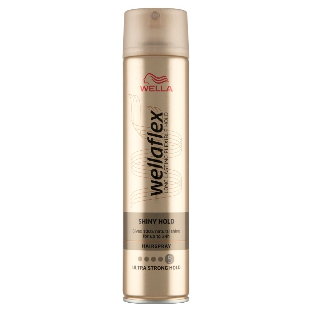 Wella Wellaflex Shiny Hold Lakier do włosów 250 ml - Zakupy online z