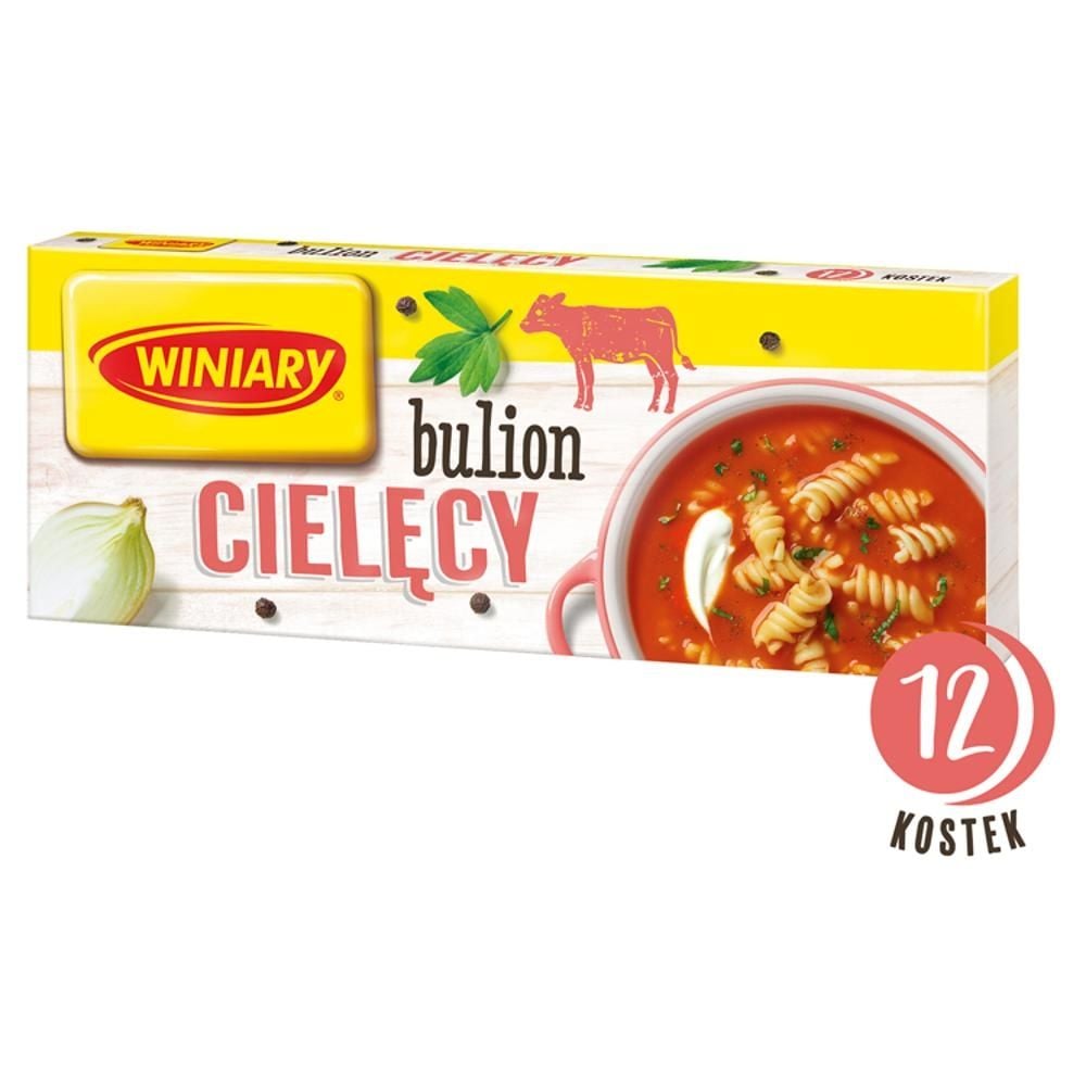 Winiary Bulion cielęcy 120 g (12 sztuk)