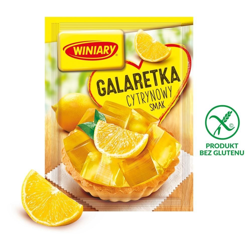 Winiary Galaretka cytrynowy smak 71 g