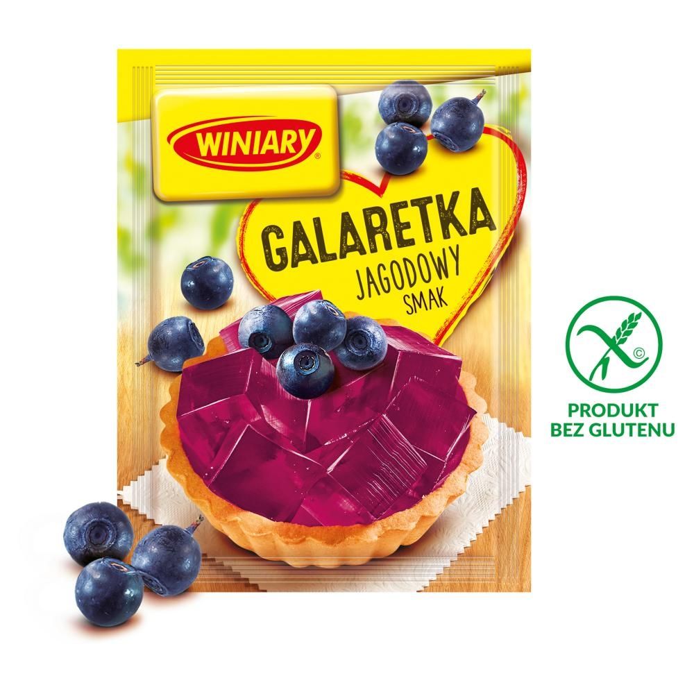 Winiary Galaretka jagodowy smak 47 g