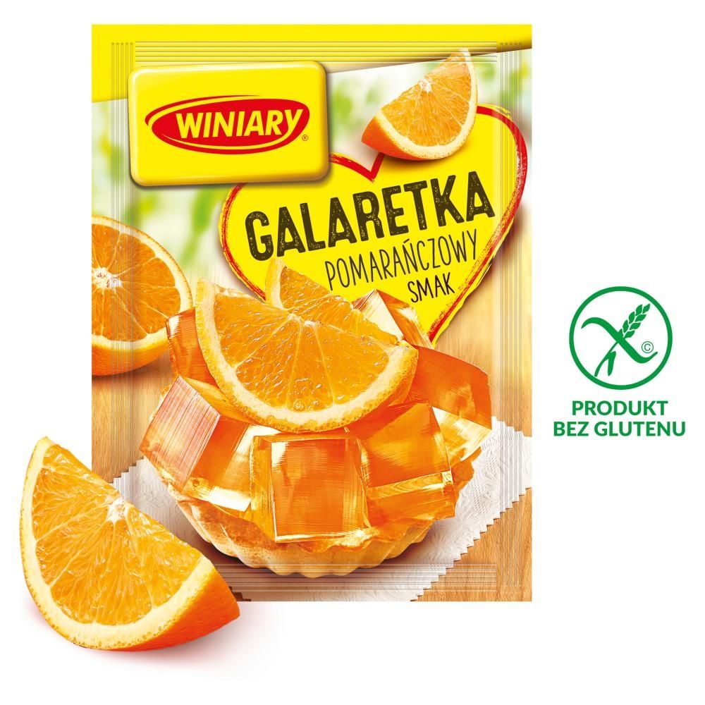 Winiary Galaretka pomarańczowy smak 71 g