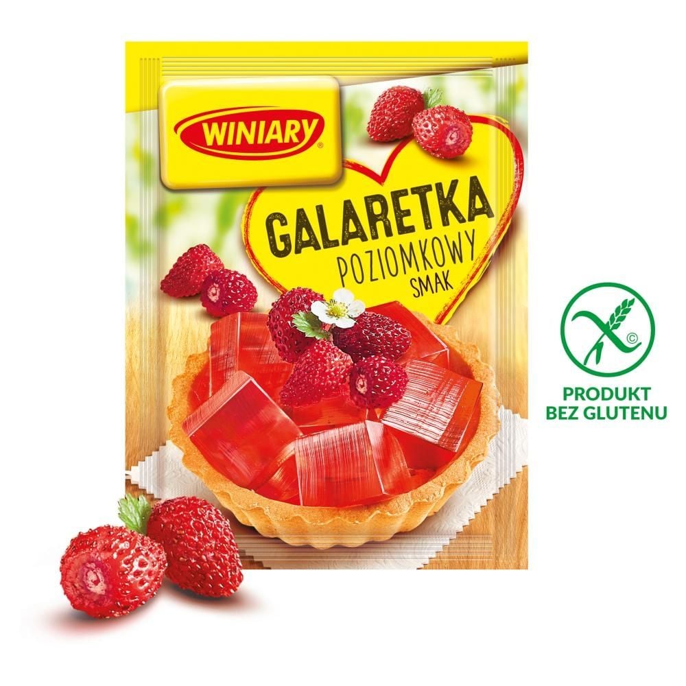 Winiary Galaretka poziomkowy smak 71 g