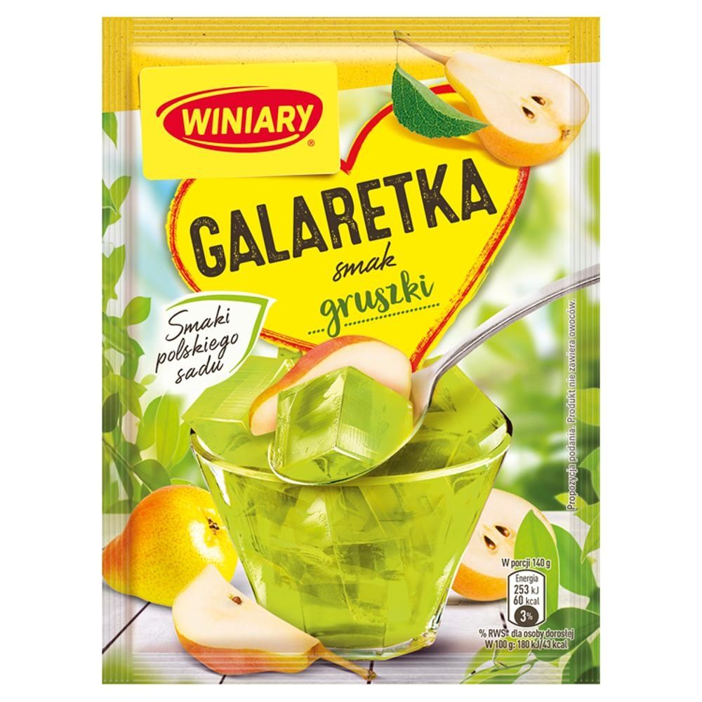 Winiary Galaretka smak gruszki 47 g