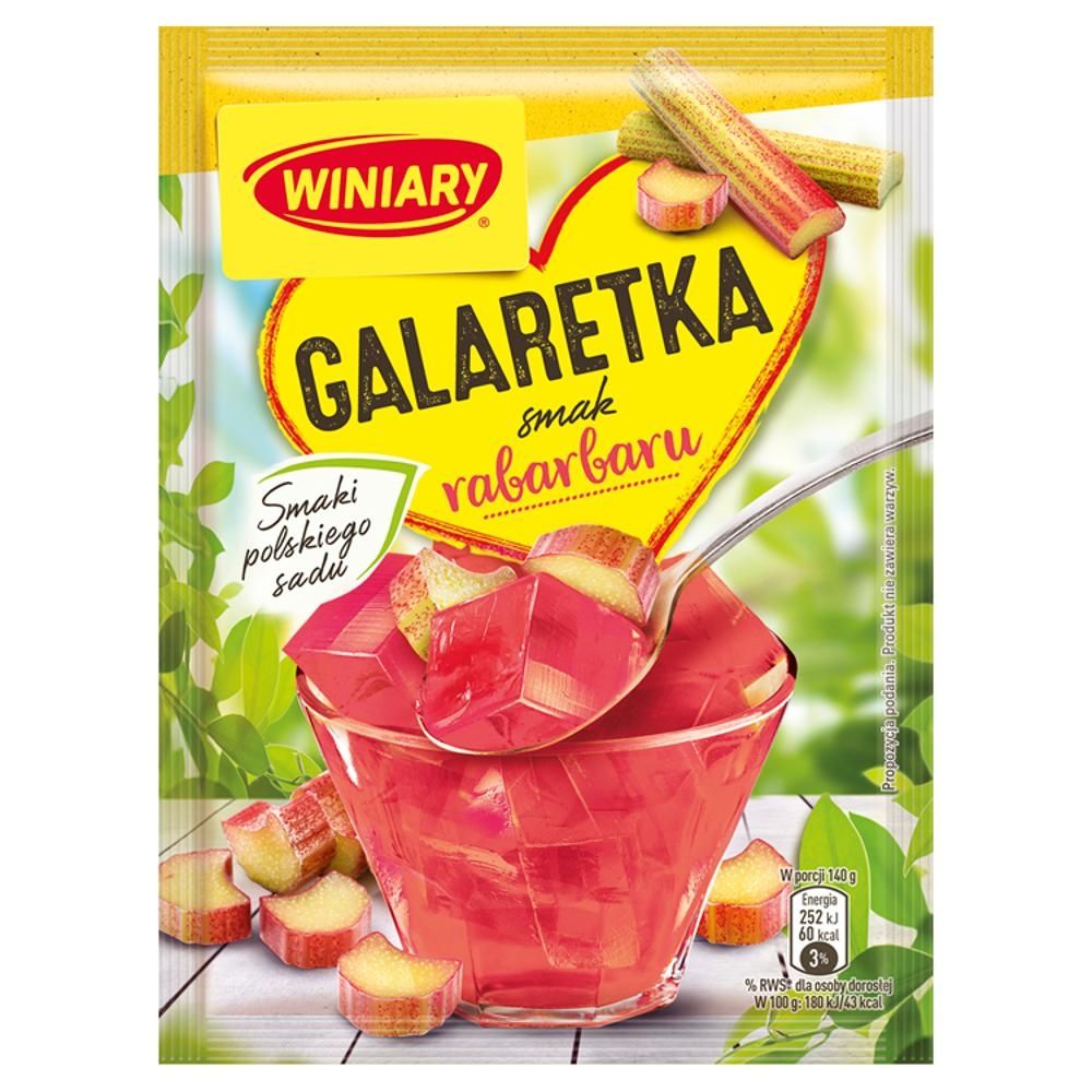 Winiary Galaretka smak rabarbaru 47 g