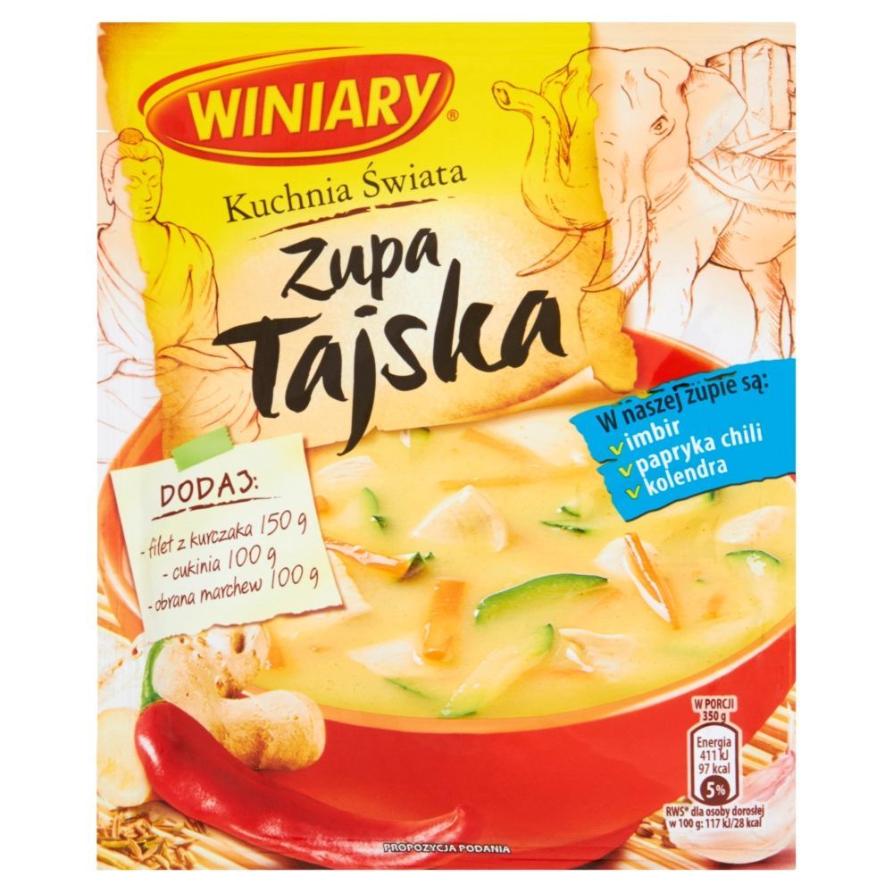 Winiary Kuchnia Świata Zupa tajska 48 g