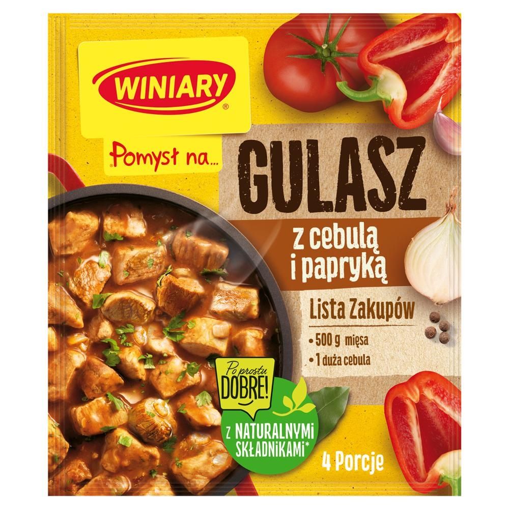 Winiary Pomysł na... Gulasz z cebulą i papryką 47 g