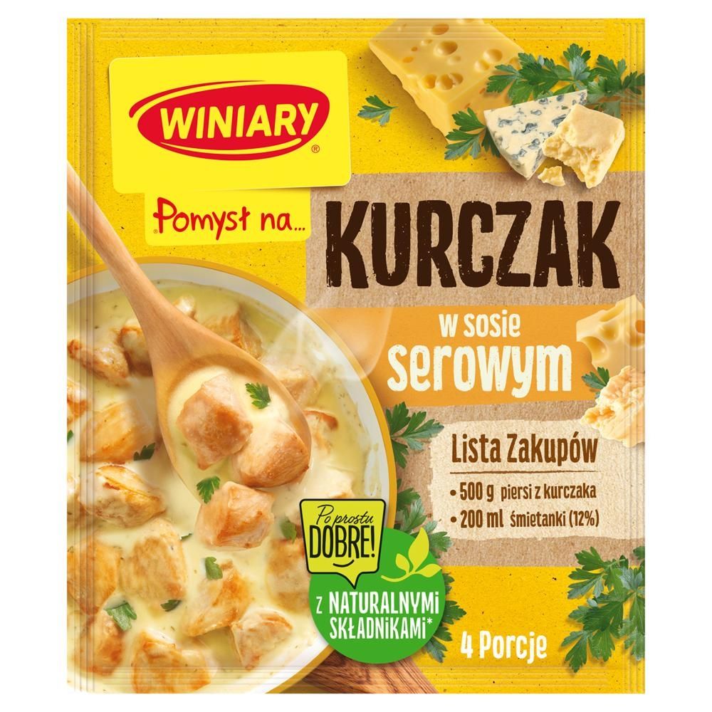 Winiary Pomysł na... Kurczak w sosie serowym 28 g