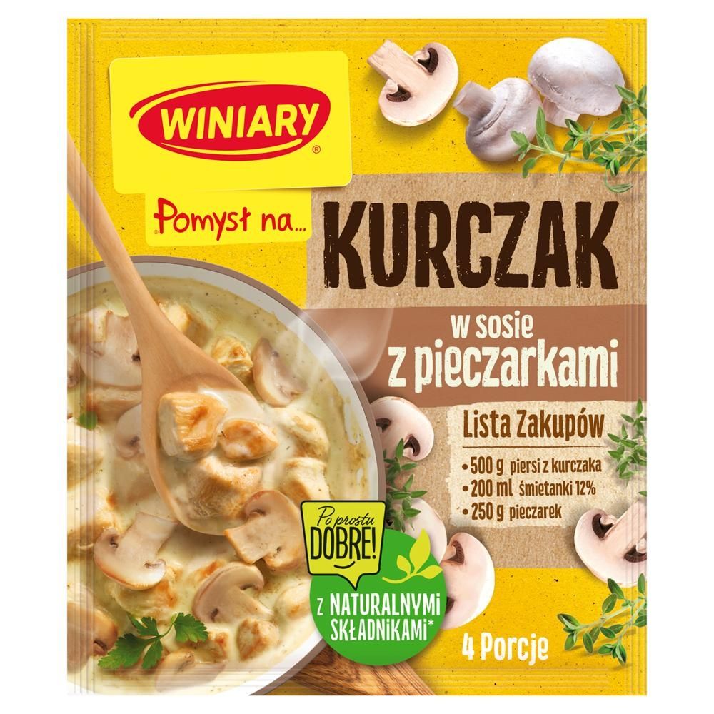 Winiary Pomysł na... Kurczak w sosie z pieczarkami 32 g