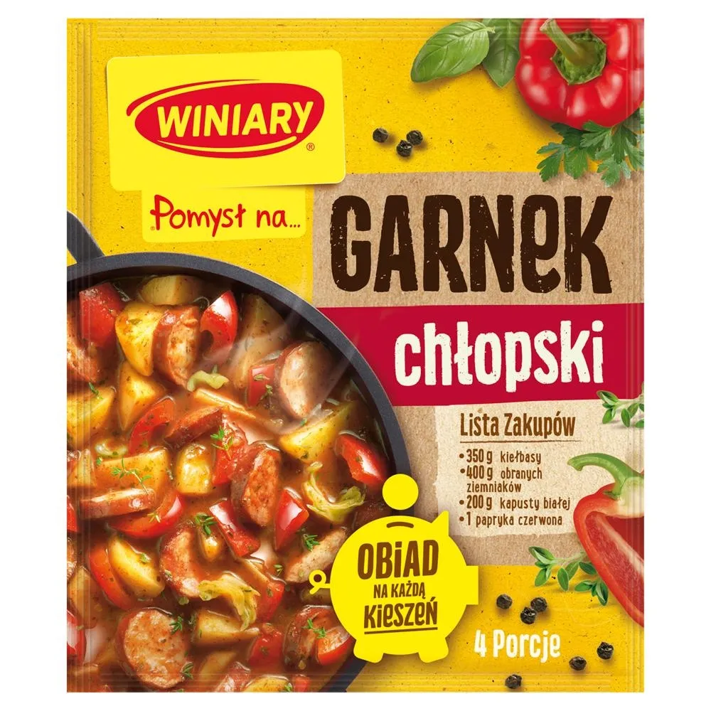 Winiary Pomysł na... Garnek chłopski 40 g