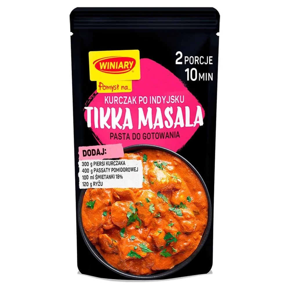 Winiary Pomysł na... Pasta do gotowania kurczak po indyjsku Tikka Masala 65 g