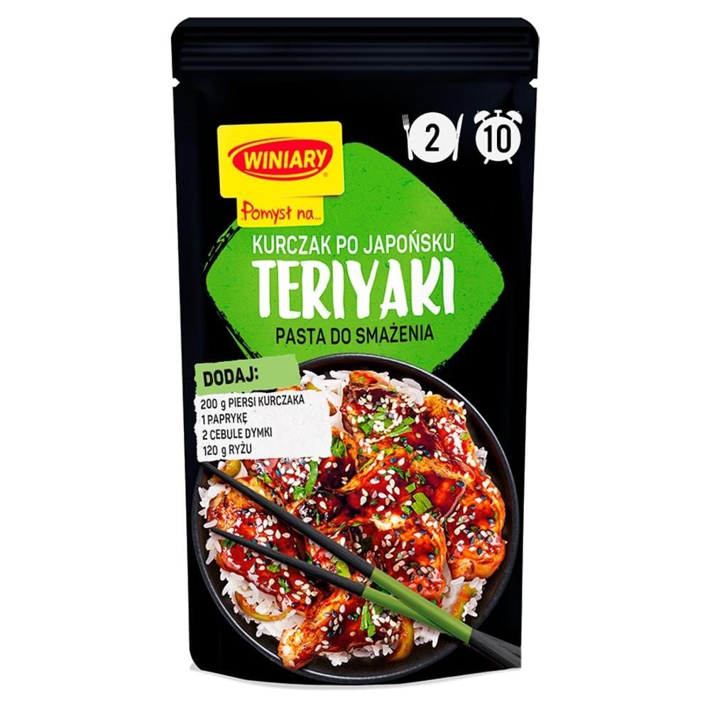 Winiary Pomysł na... Pasta do smażenia kurczak po japońsku Teriyaki 65 g