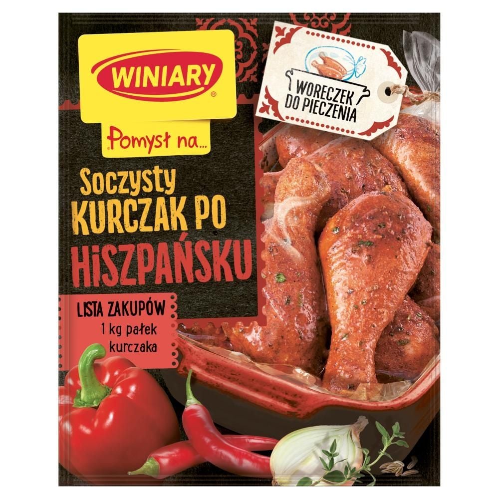 Winiary Pomysł na... Soczysty kurczak po hiszpańsku 38 g