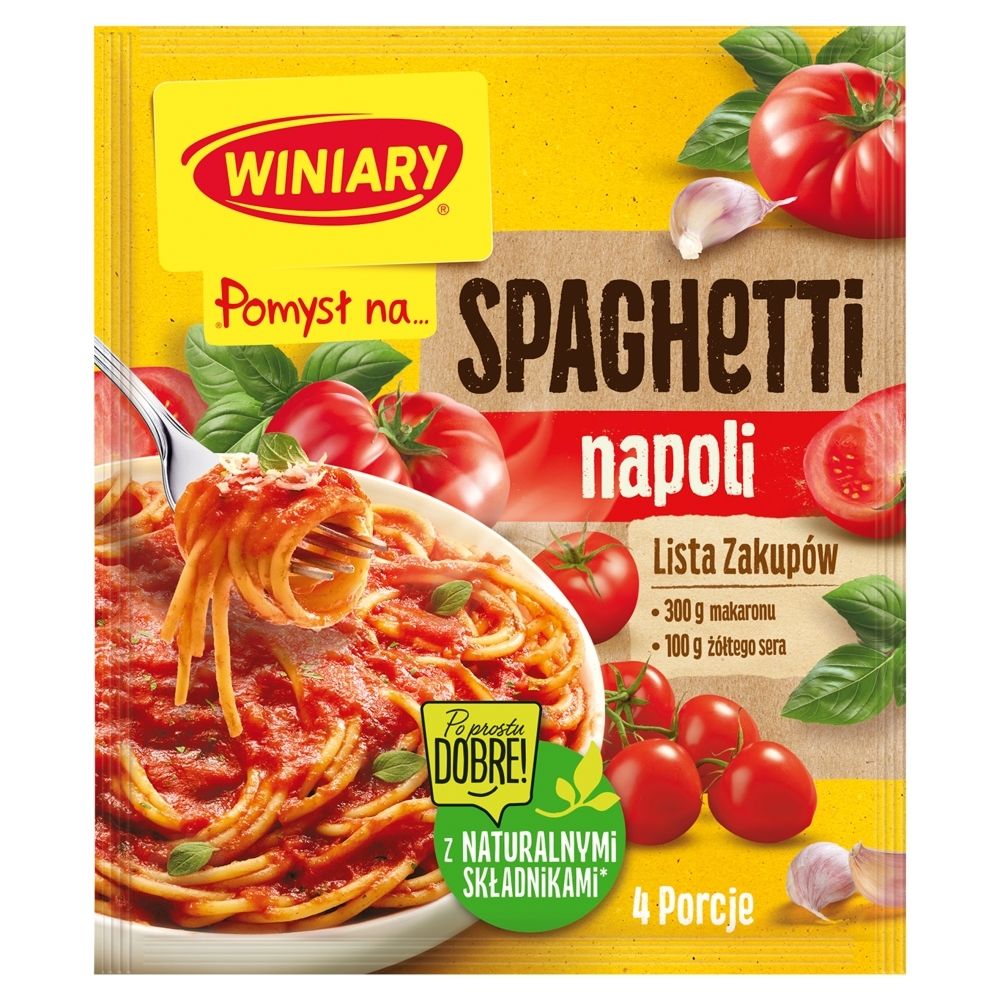 Winiary Pomysł na... Spaghetti Napoli 47 g