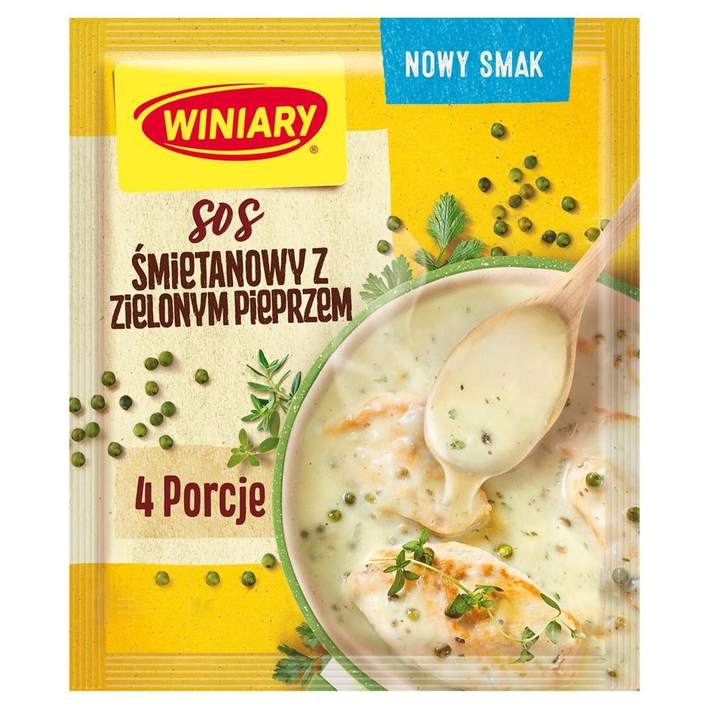 Winiary Sos śmietanowy z zielonym pieprzem 30 g