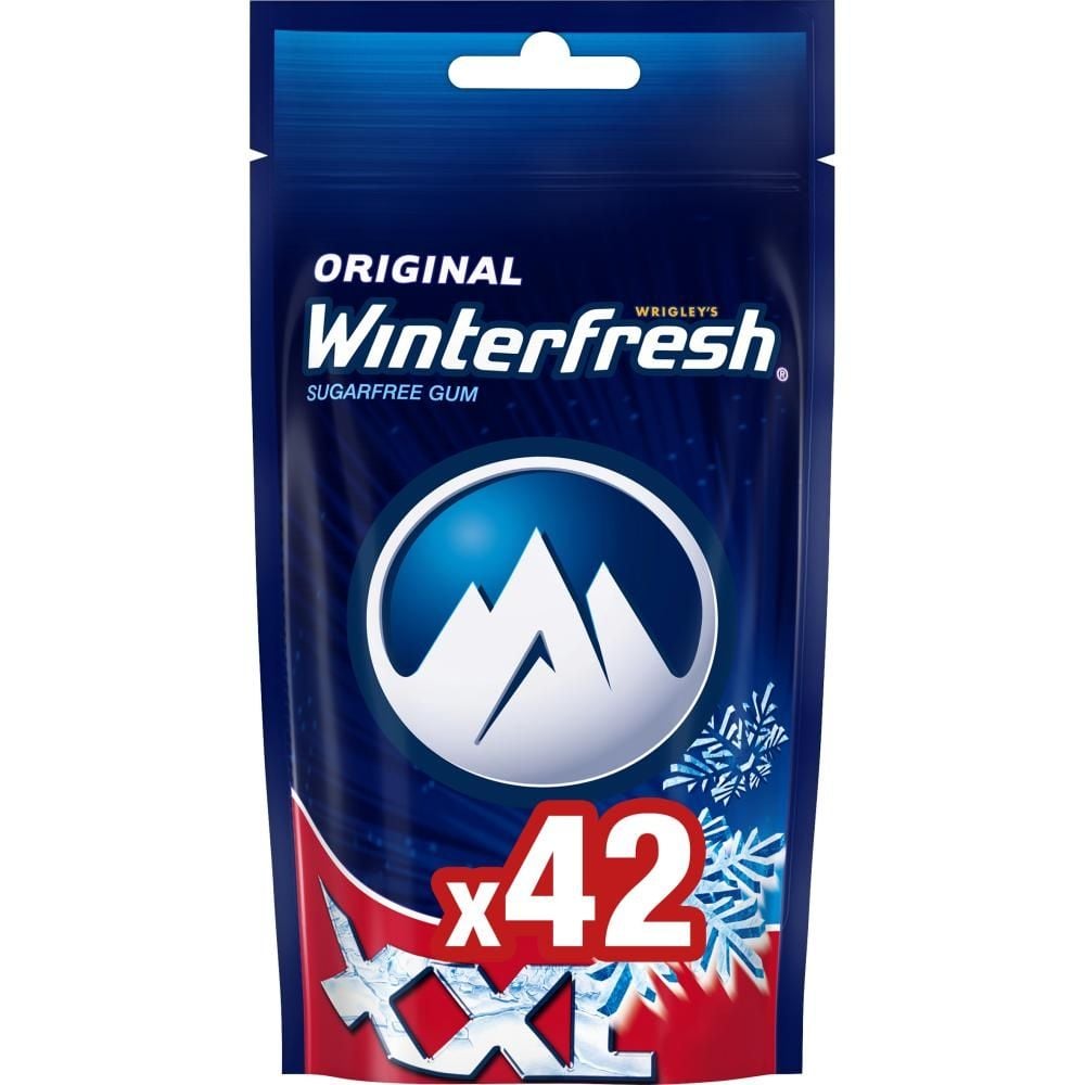 Winterfresh Original XXL Guma do żucia bez cukru 58 g (42 sztuki)