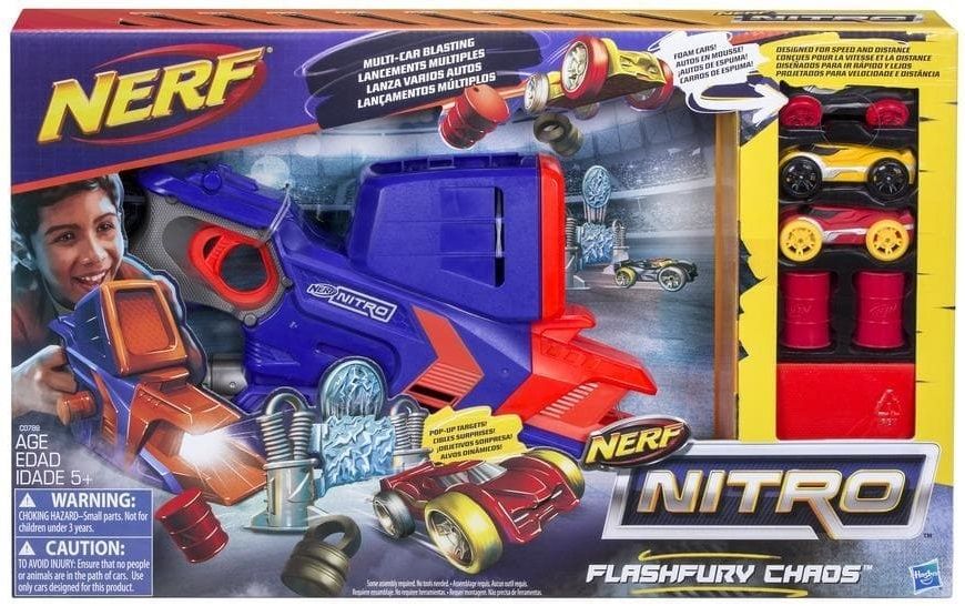 Wyrzutnia na pojazdy NERF Nitro FlashFury chaos C0788