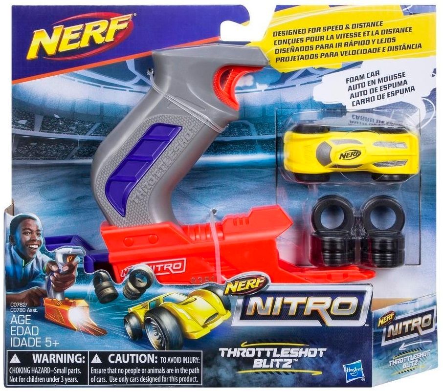 Wyrzutnia na pojazdy NERF Nitro throttleshot blitz (mix) C0780P/C0780