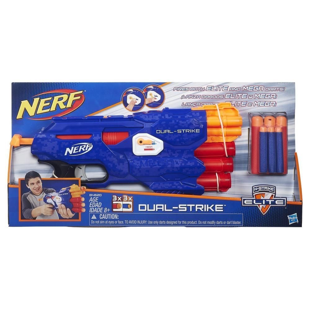 Wyrzutnia NERF Elite Dual-Strike B4620