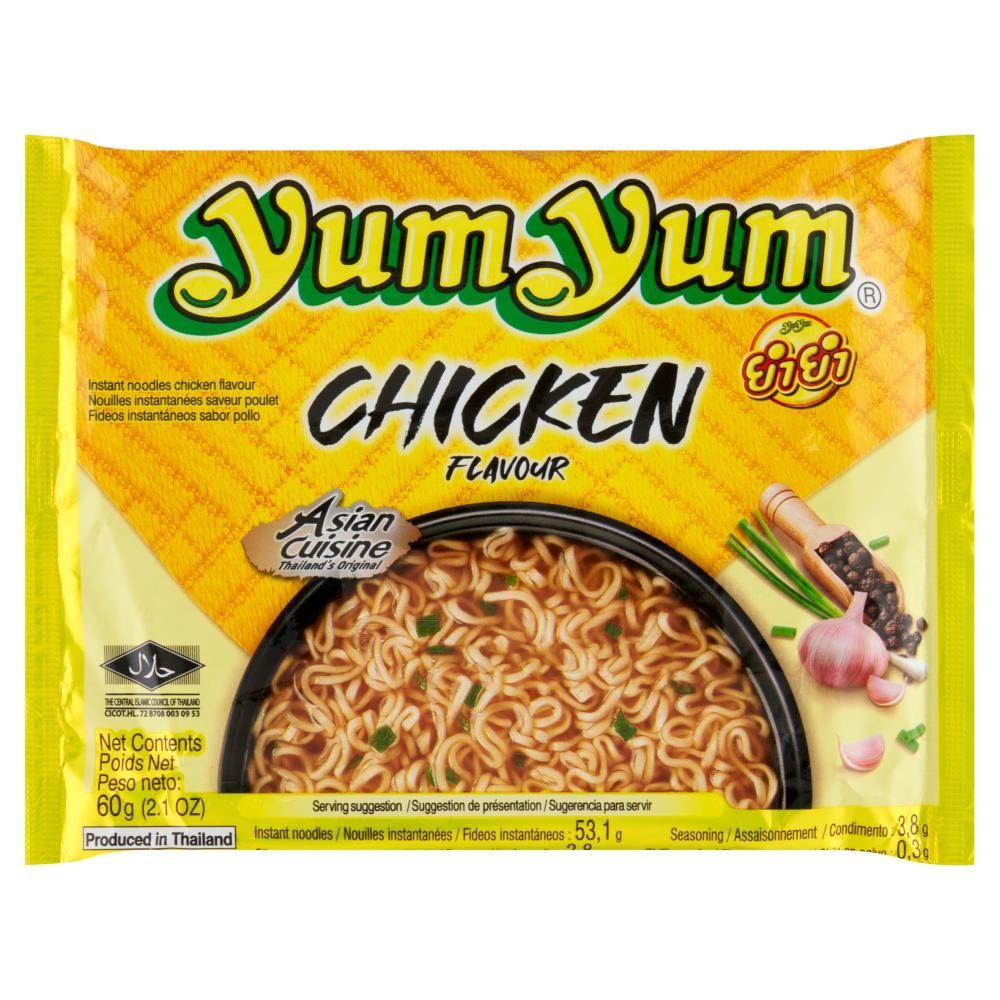 Yum Yum Zupa instant z makaronem o smaku kurczaka 60 g