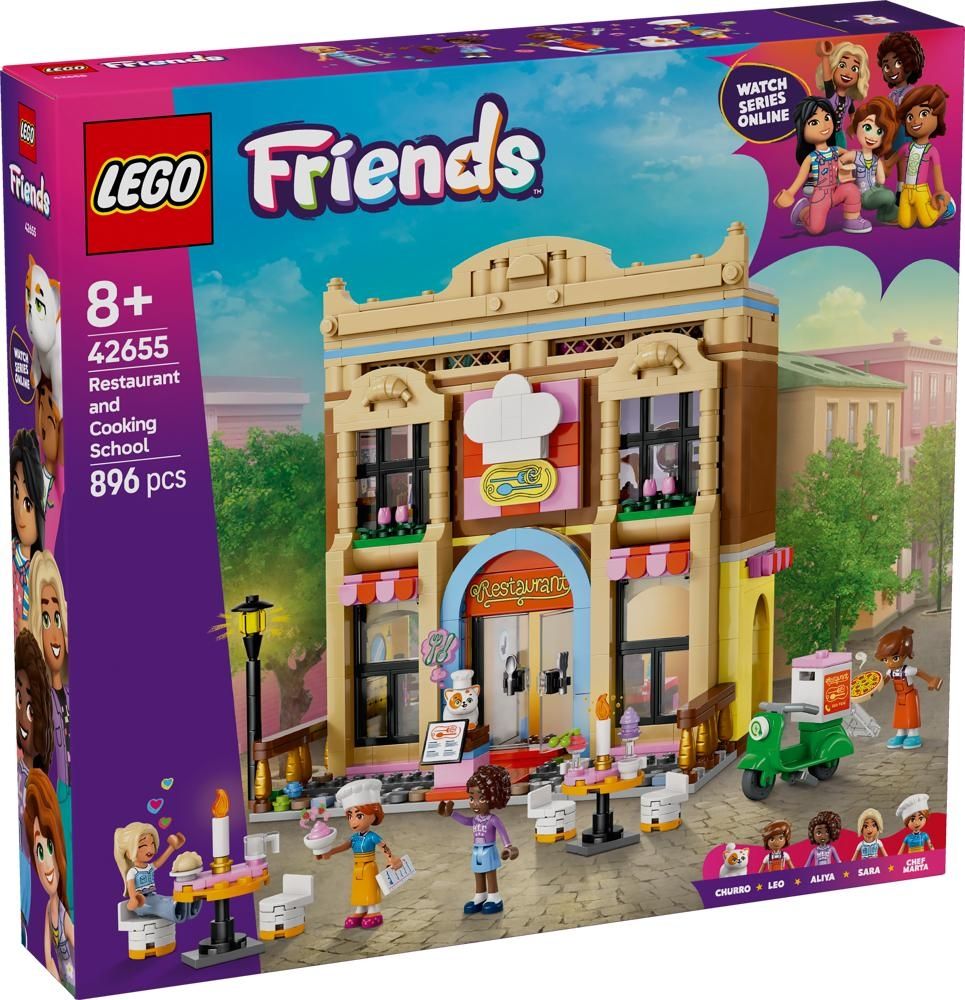 Zabawka LEGO® Friends Restauracja i szkoła gotowania 42655