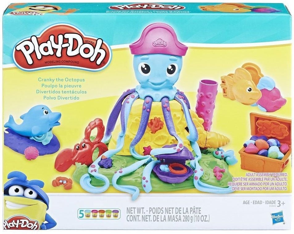 PLAY-DOH Ciastlolina Ośmiornica E0800