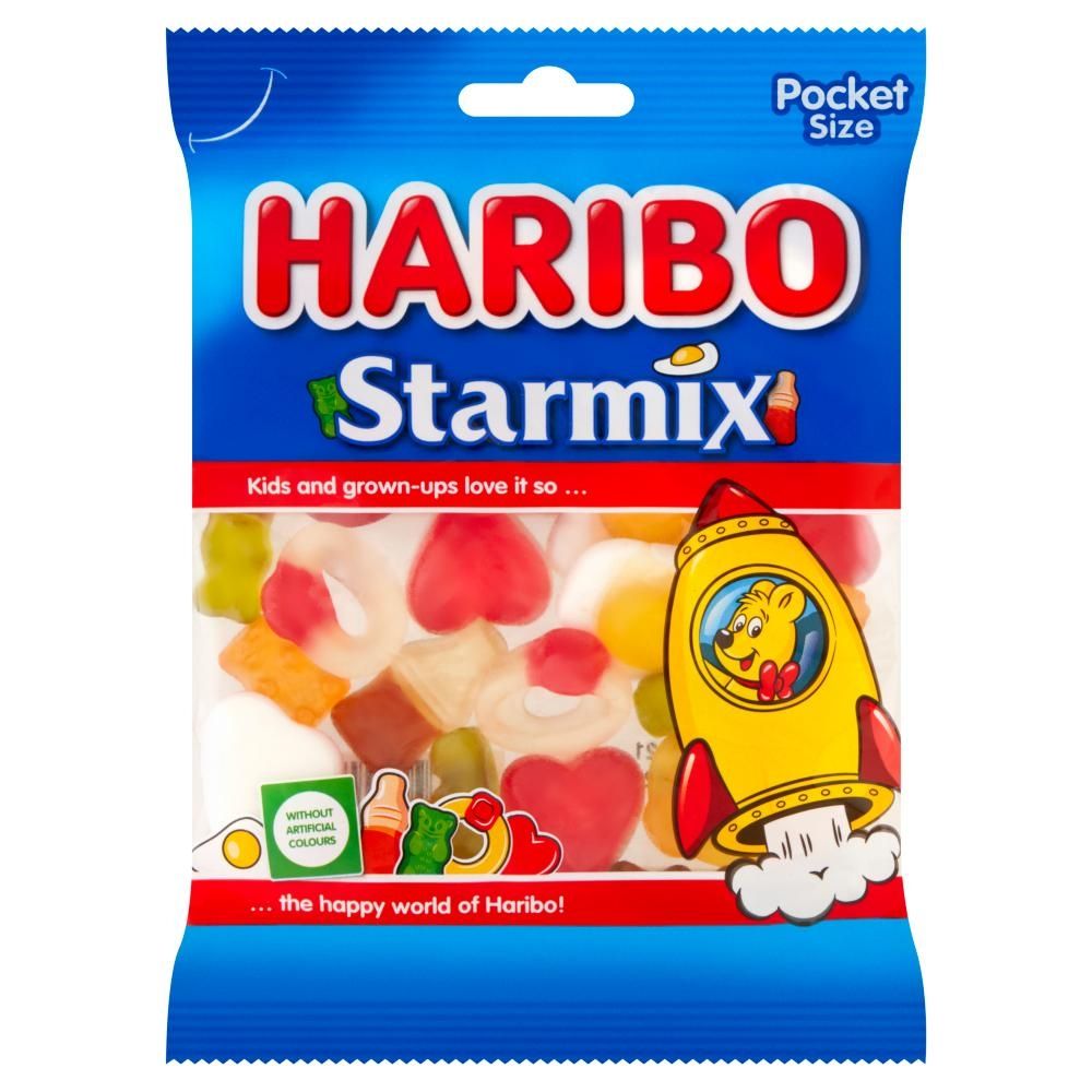 Haribo Stramix Żelki o smaku owocowym część o smaku cola 85 g