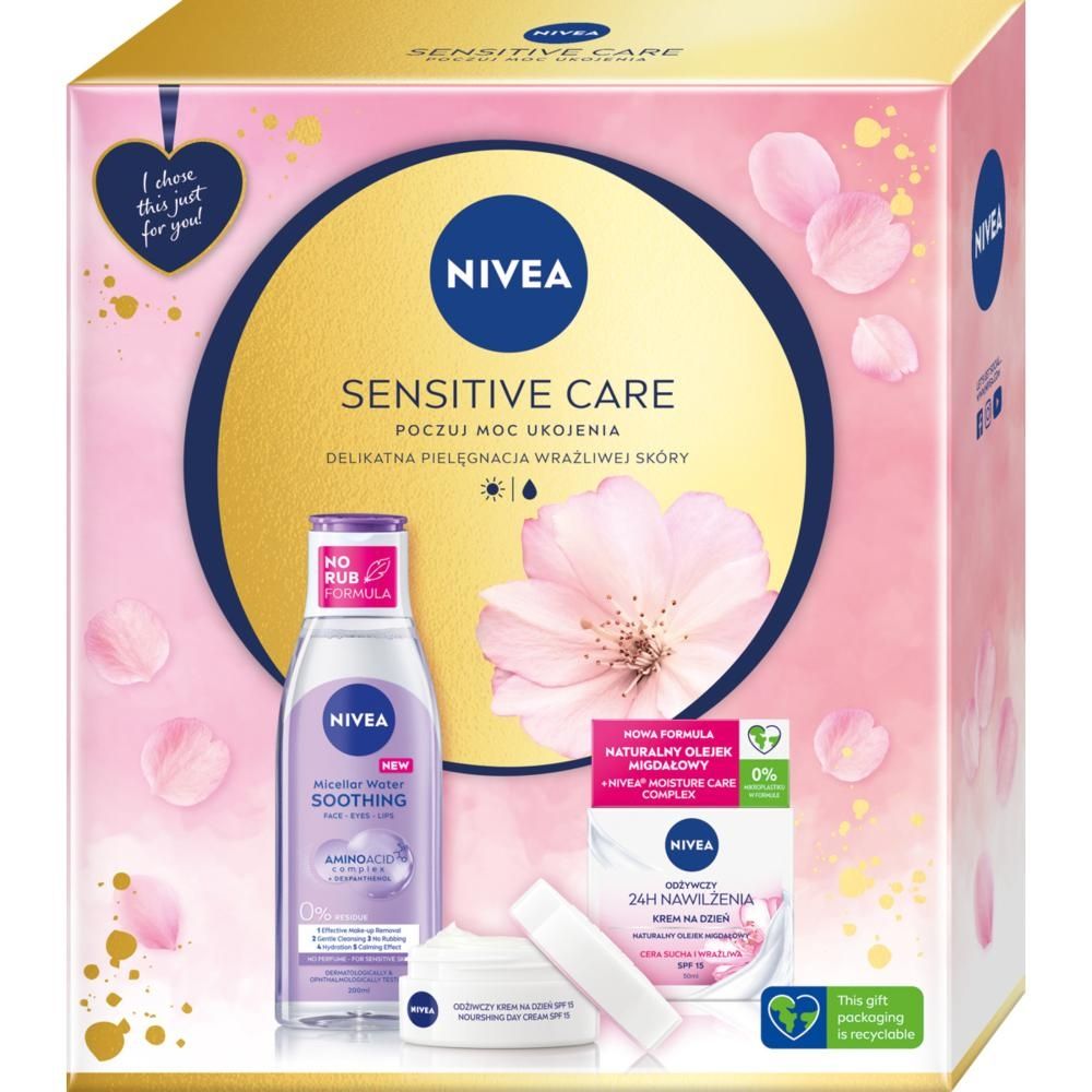 Zestaw dla kobiet o cerze wrażliwej Nivea Sensitive Care